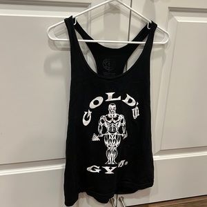 Golds Gym Stringer Black/White